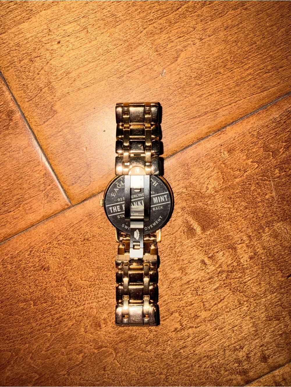 THE FRANKLIN MINT AMERICAN EAGLE DIAL SWISS MOV'T 198… - Gem